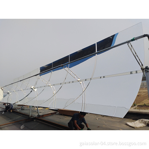 Concentrazione del concentratore termico della centrale a energia solare con tracker solare